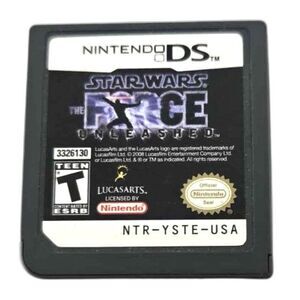 Star Wars The Force Unleashed Nintendo DS 3DS (Cartridge Only) Tested